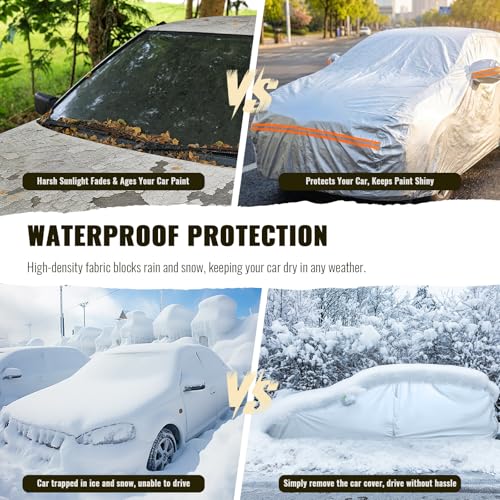 6 Layers Full Car Cover for Sedan