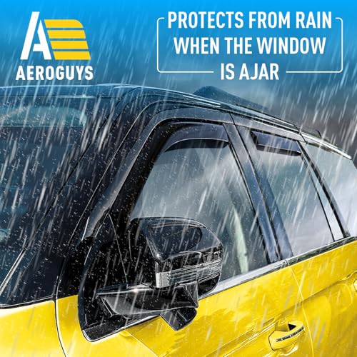 Extra Durable Window Deflectors in (4 Count)