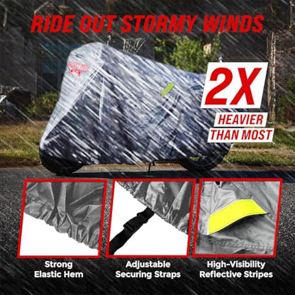 Waterproof Outdoor Motorcycle Cover for Adventure Bikes