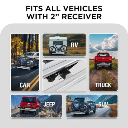 Young Hitch Mount Ebike Rack for Car (2 Count)