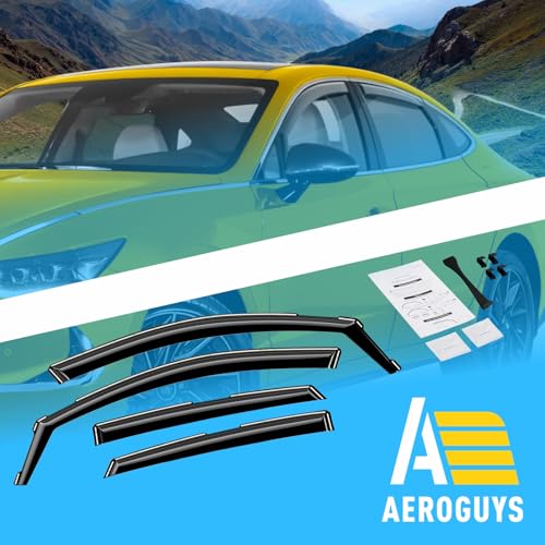 Extra Durable Window Deflectors in (4 Count)