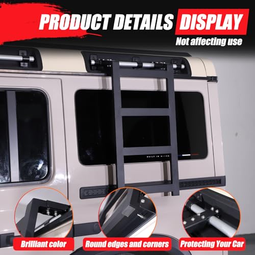 Car Roof Rack Ladder Side Access Ladder Compatible with INEOS Grenadier 2020