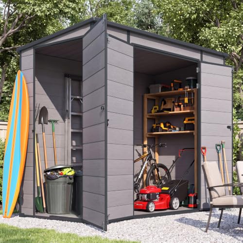 4'x8' Resin Outdoor Storage Shed
