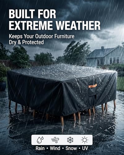 Outdoor Patio Furniture Cover Square
