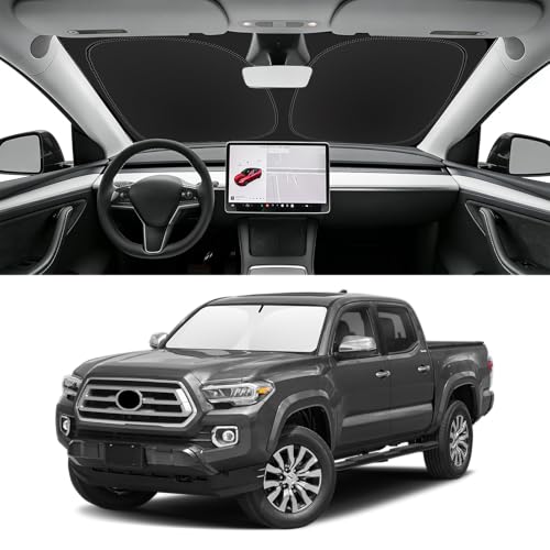 Custom Fit Windshield Sun Shade for Toyota Tacoma 2016