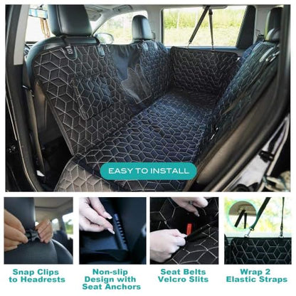 Dog Car Seat Cover for Back Seat