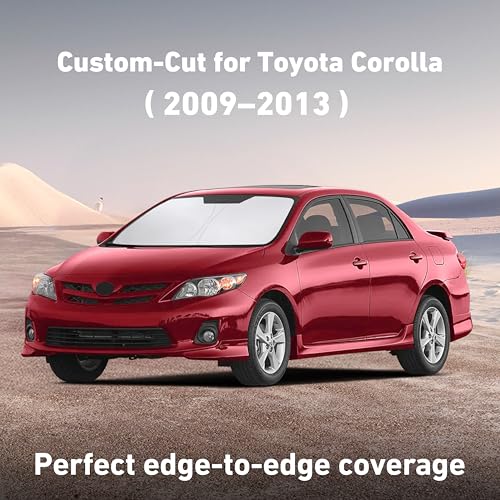 Windshield Sunshade Compatible for Toyota Corolla 2009