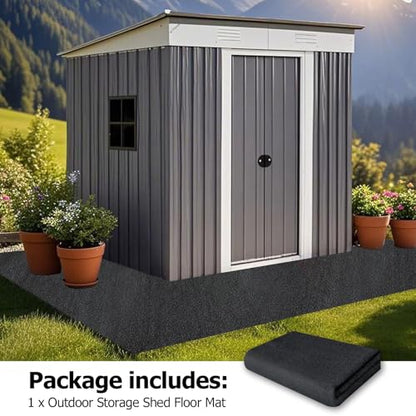 8.2x10.2FT Outdoor Storage Shed Floor Mat