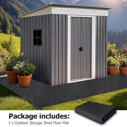 6x4FT Outdoor Storage Shed Floor Mat