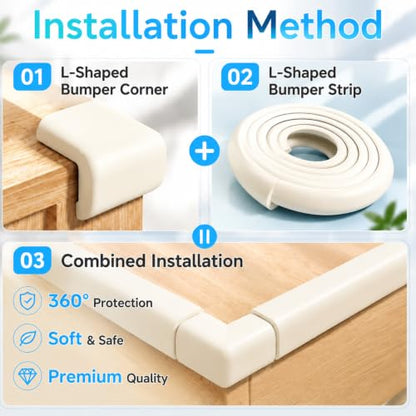 Foam Baby Edge Protector Strip Furniture Safety