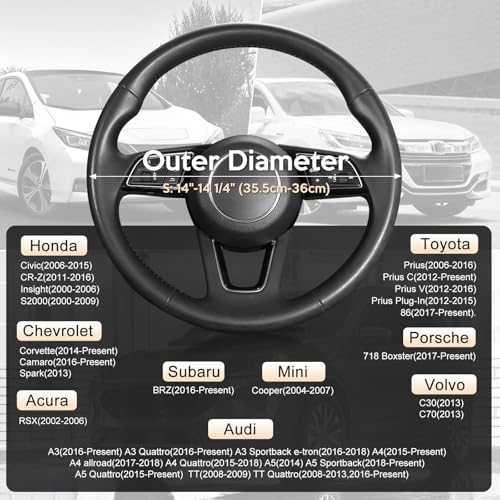 Steering Wheel Cover 14"