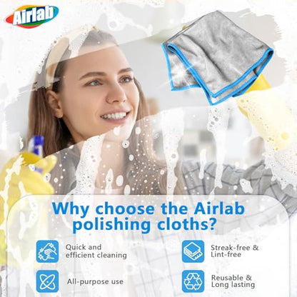 Glass Polishing Streak Free Miracle Cleaning Cloth (6 Count)