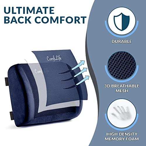 Lumbar Support Back Pillow Office Chair and Car Seat Cushion