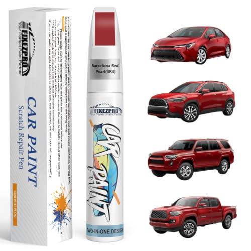 3R3 Barcelona Red Pearl Touch Up Paint for Toyota