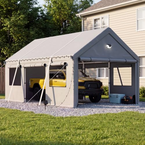 10x16 FT Heavy Duty Carport Canopy