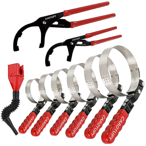 9pcs Oil Filter Wrench Set