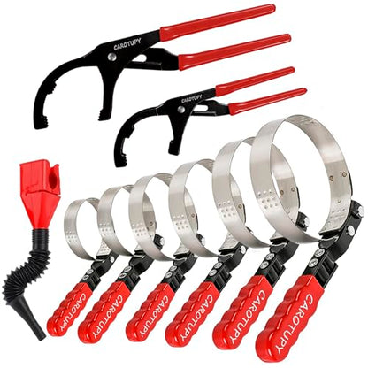 9pcs Oil Filter Wrench Set