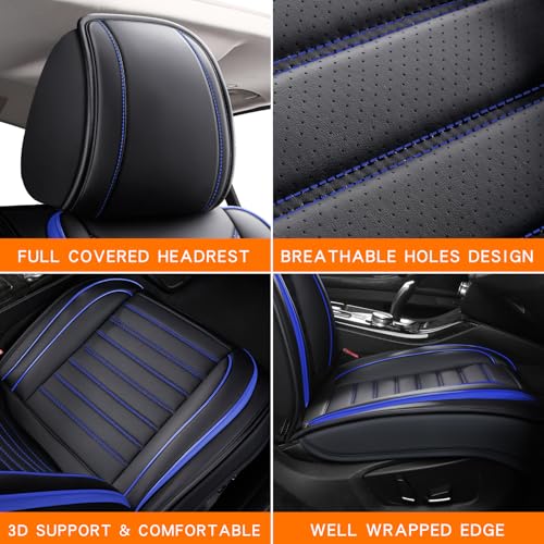 Leather Car Seat Covers Full Set