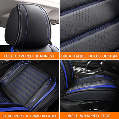 Leather Car Seat Covers Full Set