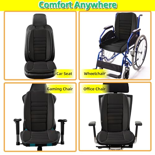 Car Seat Cushion with Back Support Pillow