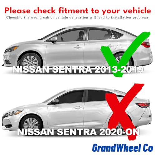 Window Deflectors Smoke Tinted in (4 Count)