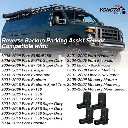 Reverse Parking Assist Sensors 3F2Z