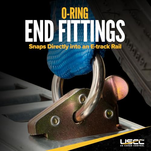 E Track Wheel Straps with E (4 Count)