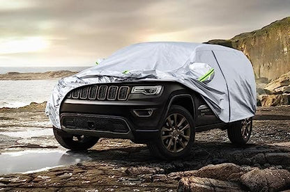 6 Layers Car Cover Custom Fit Jeep Grand Cherokee from 2005 to 2025