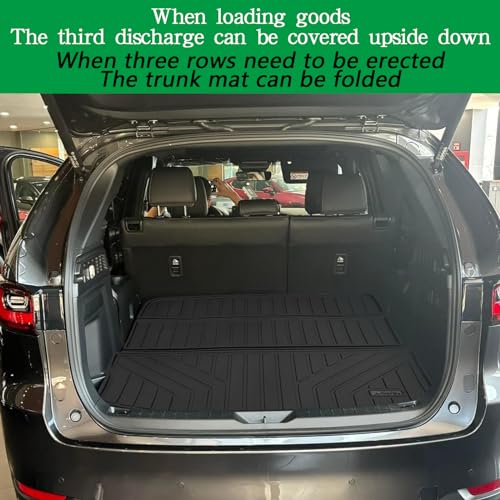 Large Cargo Liners Custom Fit for 2024 2025 Mazda CX90