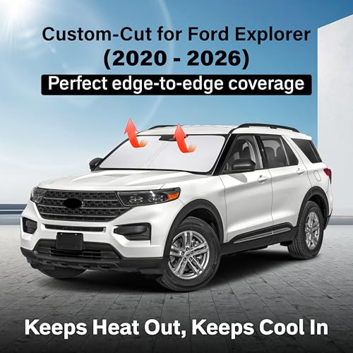 Windshield Sunshade Compatible for Ford Explorer 2020