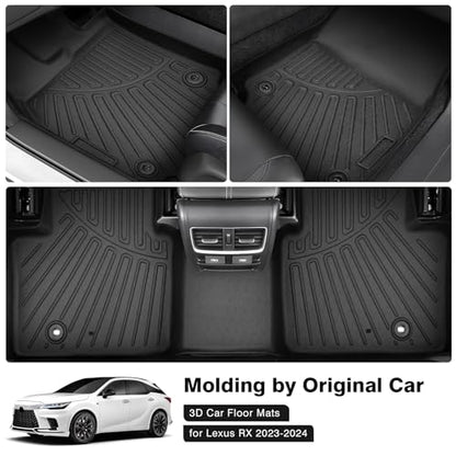 Floor Mats for 2023 2024 2025 2026 Lexus RX RX350 RX350h RX500h