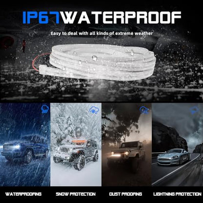 Upgrade Dynamic Flowing Car LED Trunk Light Strip