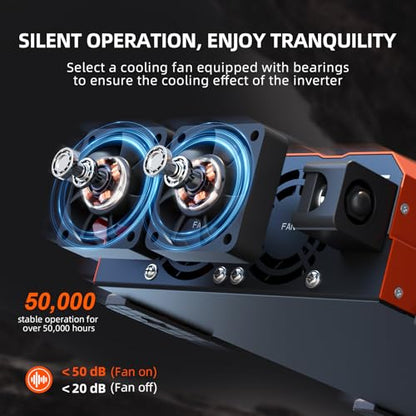 2080W Pure Sine Wave Power Inverter 24V to 110
