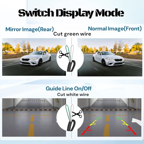 X1 Ntsc Backup Camera for Car License Plate Reverse Cam