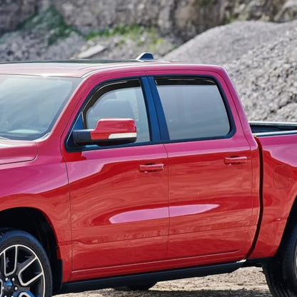 in Channel Rain Guards for Dodge Ram 1500 Crew Cab 2019