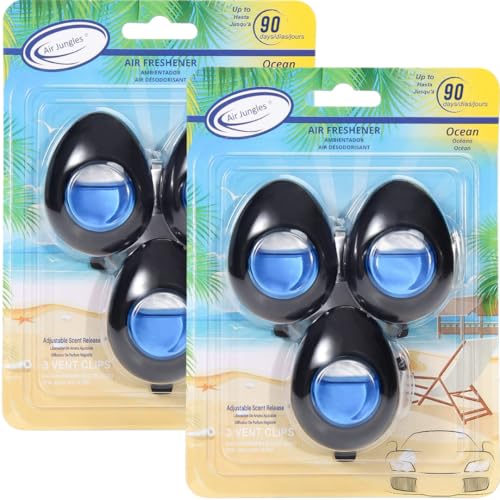 Car Air Freshener Vent Clip 3 Count (6 Count)