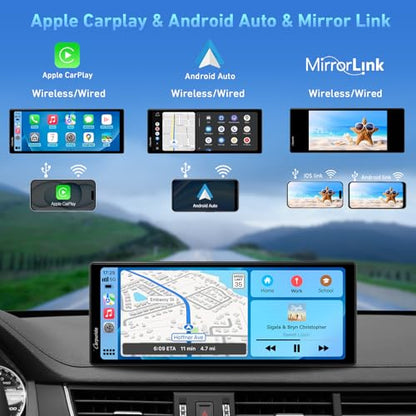 9.26 Inch Carplay Screen for Car with Backup Camera