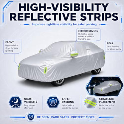 Car Cover Waterproof All Weather Custom Fit for Mustang 2005
