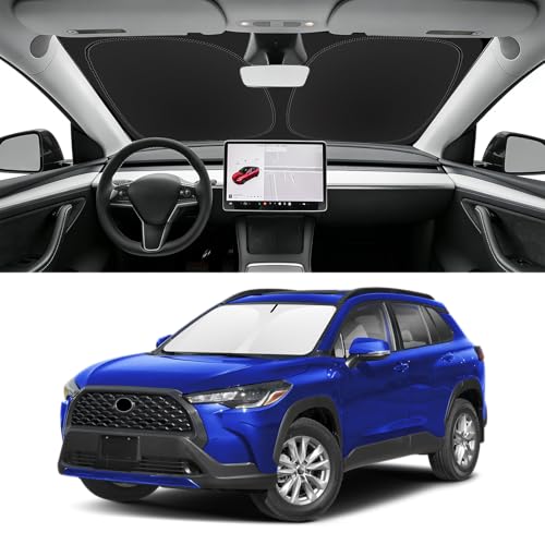 Custom Fit Windshield Sun Shade for Toyota Corolla Cross 2022
