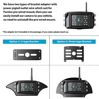 HD 1080P DVR 10" Wireless RV Backup Camera System