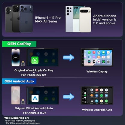 2in1 Wireless Carplay Adapter