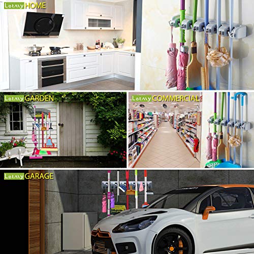 Broom Holder Wall Mounted
