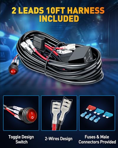 7 Inch LED Light Bar (2 Count)