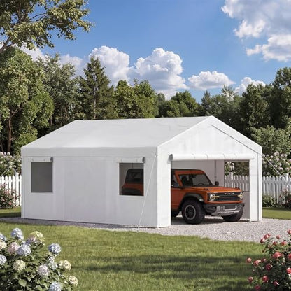 Carport 12x20 Heavy Duty Carport Canopy Portable Garage