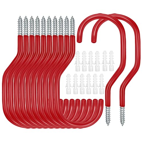 Bike Hooks Heavry Duty 12 Pack (12 Count)