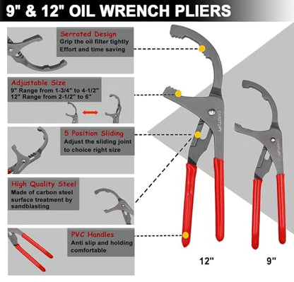 Oil Filter Wrench Set