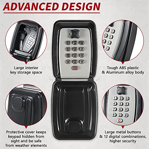 Car Window Punch Button Lock Box