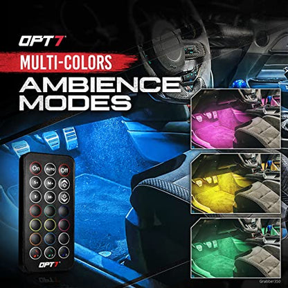 Aura Double Glow RGB Interior Truck & SUV Lights with Remote Control
