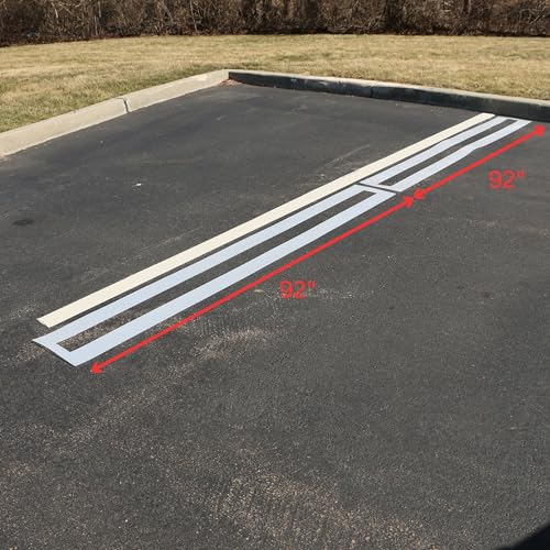 Parking Lot Line Stencil (2 Count)