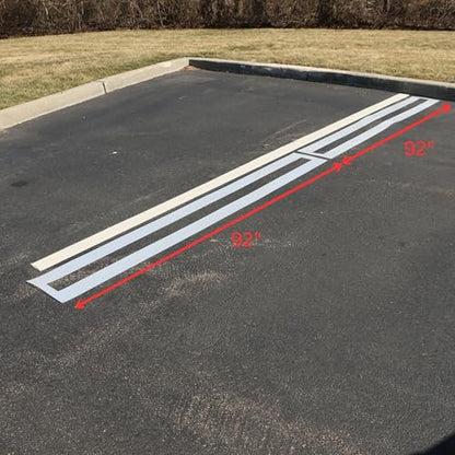 Parking Lot Line Stencil